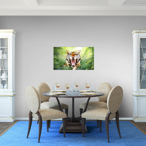 Wandbilder Wohnzimmer XXL Tieger Abstrakt Moderne Bilder Tiere